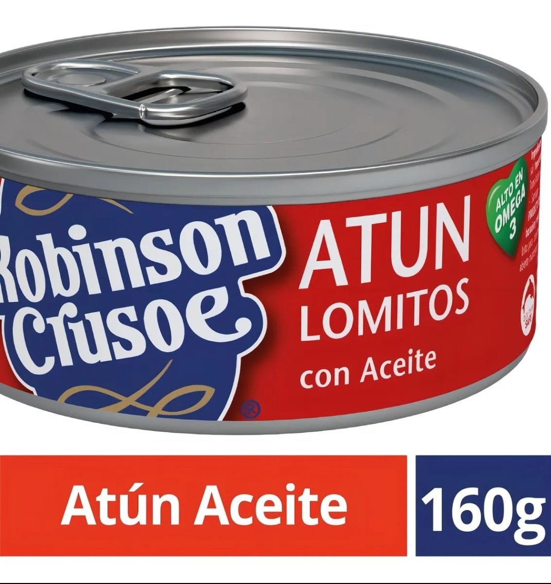 2025/07/1000130777.jpg Atún Lomitos aceite 140 grs. Robinson Crusoe - Imagen 1