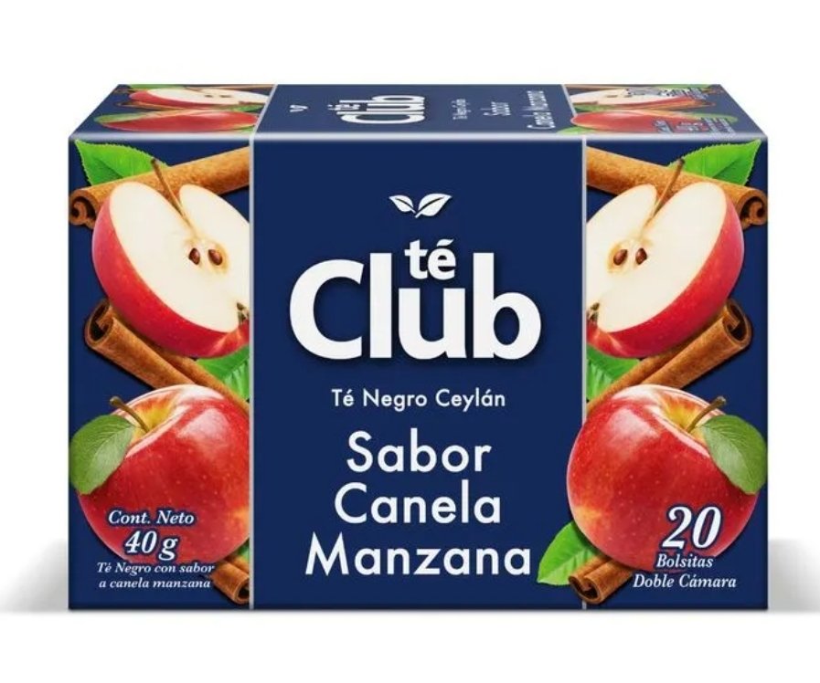 2025/07/1000130794.jpg Te Club sabor Canela Manzana 20 bolsitas - Imagen 1