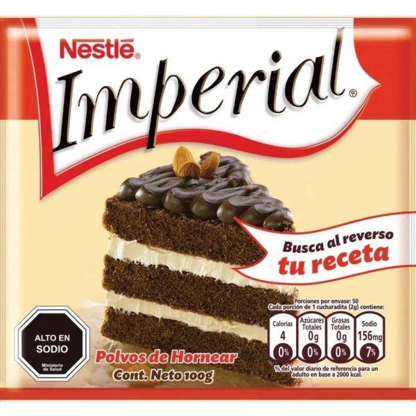 Imperial polvos de hornear 100 grs.