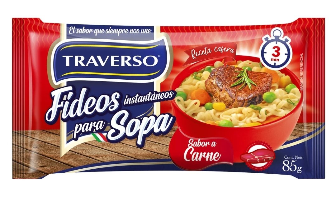 2025/07/1000131691.jpg FIDEOS INSTANTÁNEOS SOPA SABOR CARNE 85 GR. TRAVERSO - Imagen 1