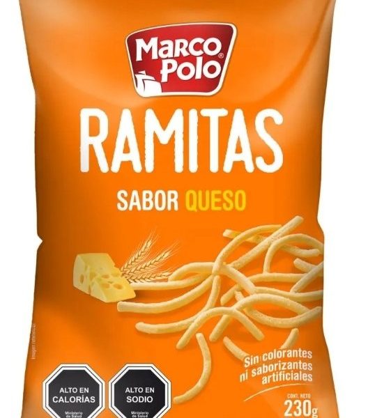RAMITAS SABOR QUESO MARCO POLO 230 GR.