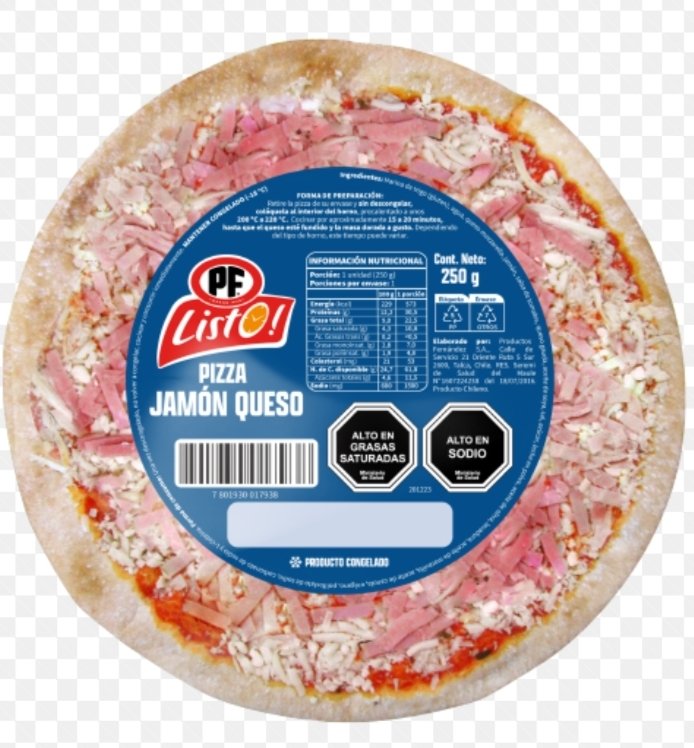 2025/07/1000185560.jpg PIZZA JAMÓN QUESO PF 250 GR. - Imagen 1