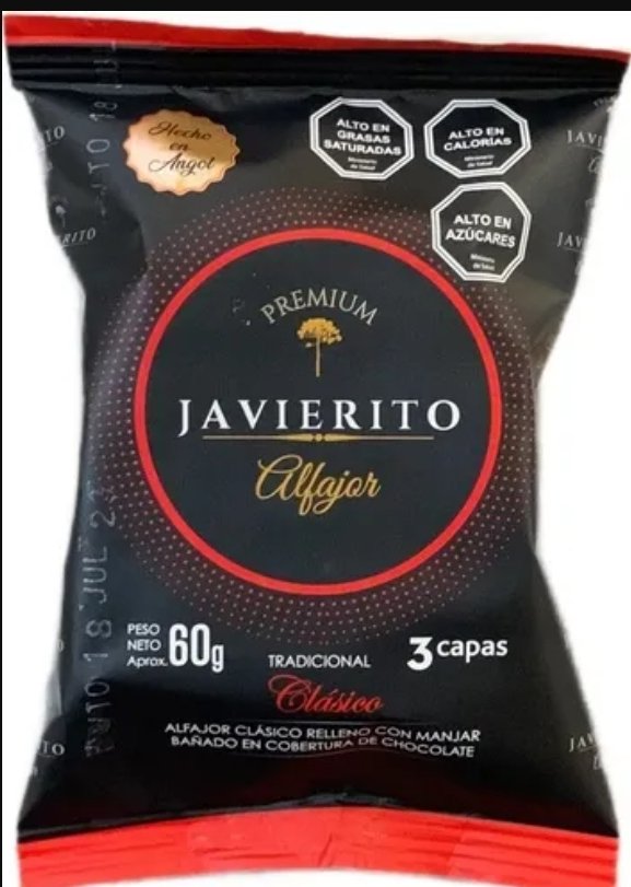 2025/07/1000185805.jpg ALFAJOR JAVIERITO CLÁSICO 60 GR. - Imagen 1