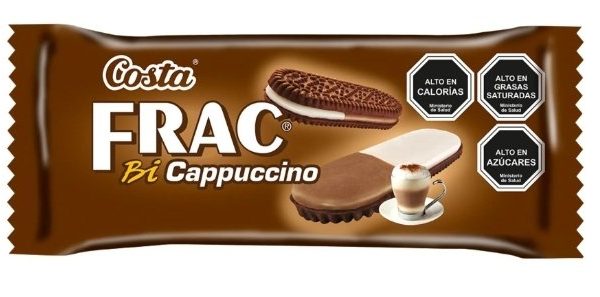 FRAC SABOR CAPPUCCINO COSTA 110 GR.
