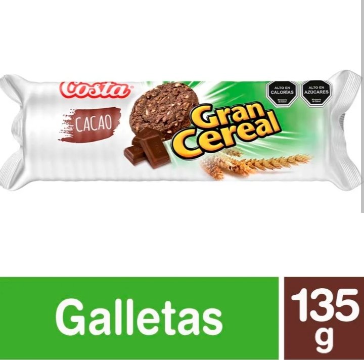 2025/07/1000186248.jpg GALLETA GRAN CEREAL SABOR CACAO COSTA 135 GR. - Imagen 1