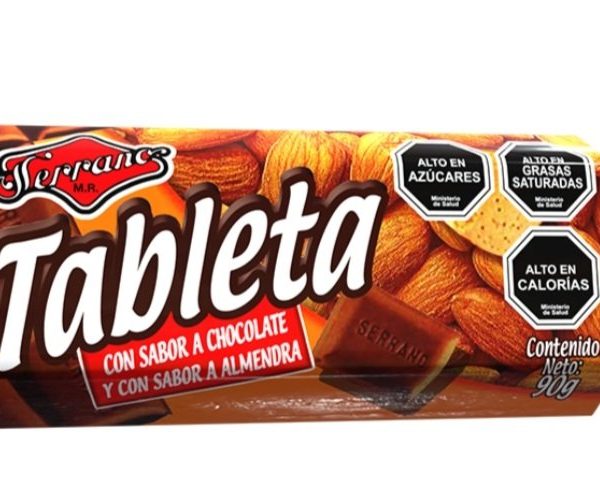TABLETA SERRANO 90 GR.
