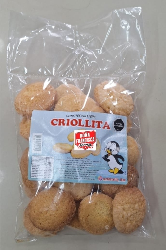 2025/07/1000186773.jpg CRIOLLITAS CONFITES WILLI EIRL 90 GR. - Imagen 1