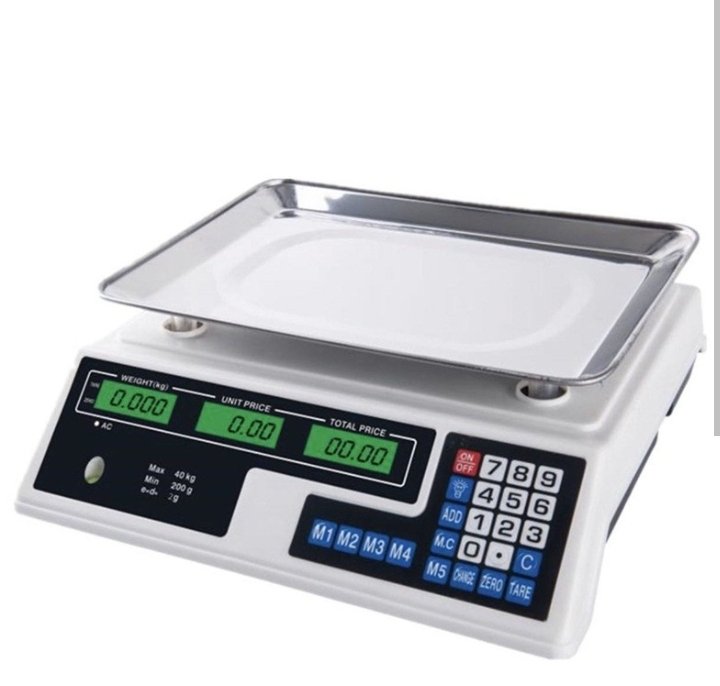 2025/07/1000186782.jpg PESA BALANZA DIGITAL 40 KILOS NUEVA - Imagen 1