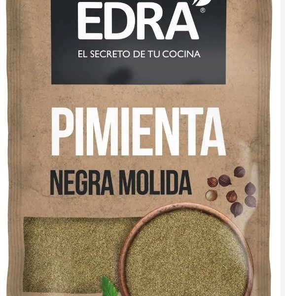 PIMIENTA NEGRA MOLIDA EDRÁ 500 GR.