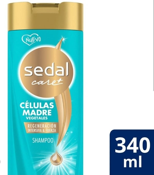 2025/07/1000187233.jpg SHAMPOO CÉLULAS MADRES VEGETALES 340 ML. SEDAL - Imagen 1