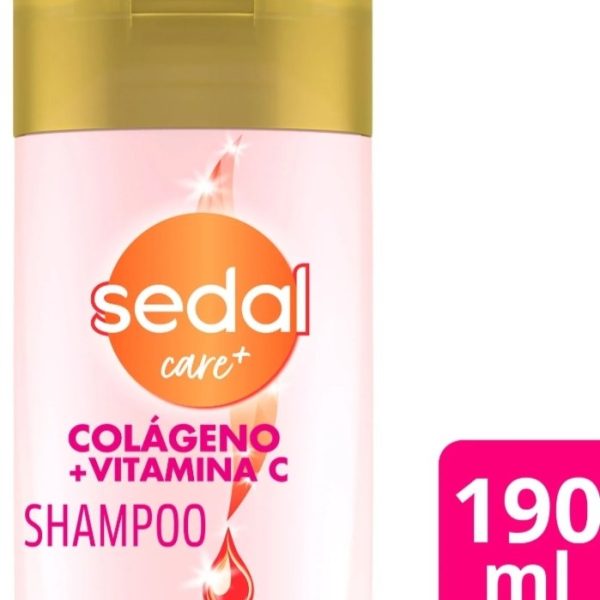 SHAMPOO COLÁGENO+VITAMINA C  SEDAL 190 ML.