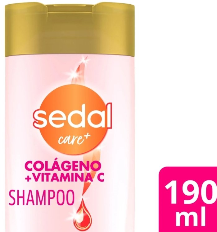2025/07/1000187344.jpg SHAMPOO COLÁGENO+VITAMINA C SEDAL 190 ML. - Imagen 1