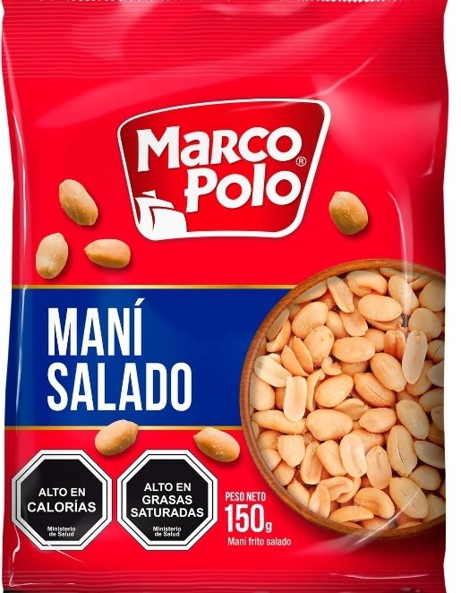 2025/07/1000187363.jpg MANÍ SALADO MARCO POLO 150 GR. - Imagen 1