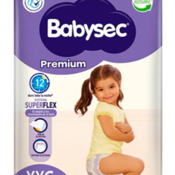 PAÑALES DESECHABLES XXG BABYSEC 14 UNID