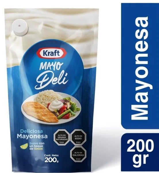 MAYONESA DELI KRAFT 200 GR.