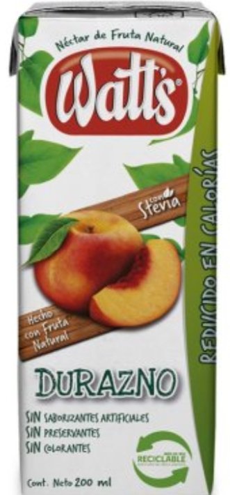 2025/07/1000188169.jpg JUGOS EN CAJA WATTS SABOR DURAZNO 200 ML. - Imagen 1