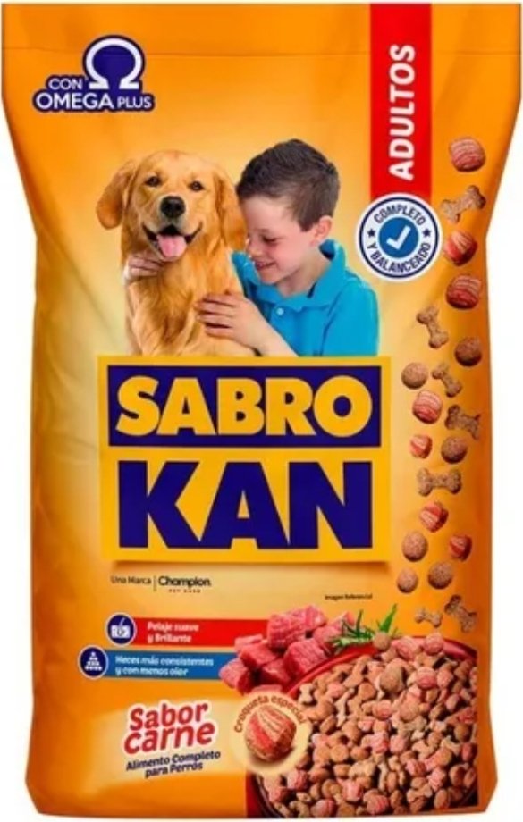 2025/07/1000188175.jpg ALIMENTO PARA PERRO SABRO KAN SABOR CARNE - Imagen 1