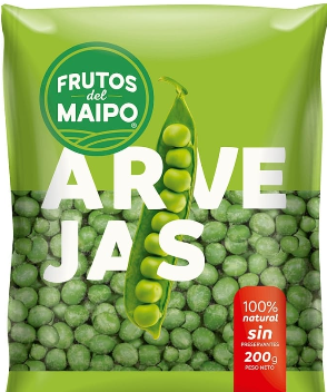 ARVEJAS 200 GRS.