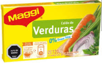 CALDO SABOR VEDURAS MAGGI
