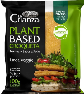 CROQUETA VEGANA LA CRIANZA 100 GR.