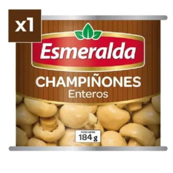 CHAMPIÑONES ENTEROS 184 GRAMOS ESMERALDA