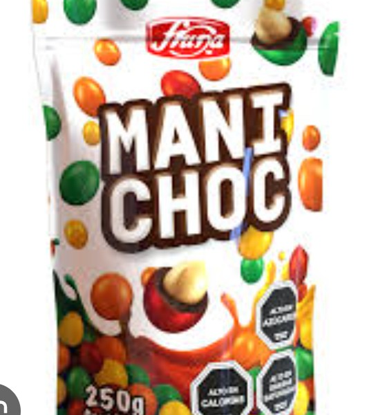 MANI CHOC 250 GRAMOS FRUNA
