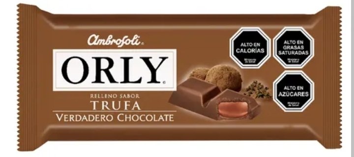 2025/08/1000189140.jpg CHOCOLATE ORLY SABOR TRUFA 95 GR. - Imagen 1