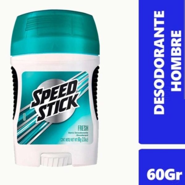 BARRA DESODORANTE FRESH SPEED STICK 60 GR.