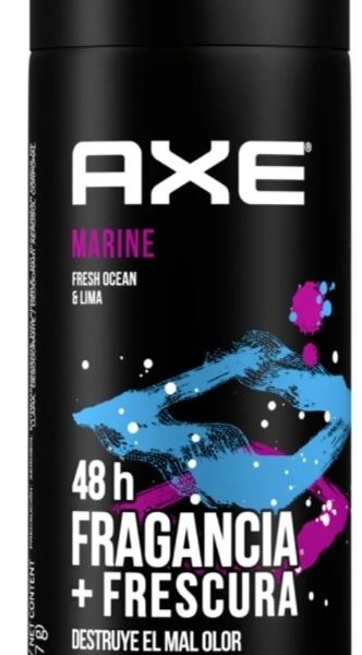 DESODORANTE BODYSPRAY AXE MARINE 48 H 150 ML.