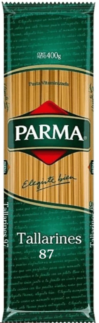 2025/08/1000191239.jpg TALLARINES 87 PARMA 400 GR. - Imagen 1