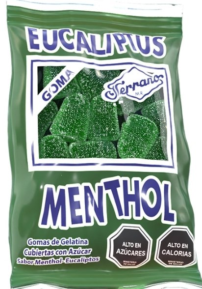 GOMITAS EUCALIPTUS MENTHOL