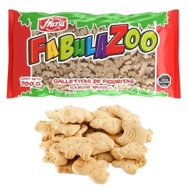 GALLETAS FABULAZOO 700 GRS.  FRUNA