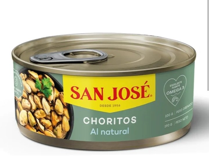 2025/09/1000193493-1.jpg CHORITOS AL NATURAL SAN JOSÉ 190 GR. - Imagen 1
