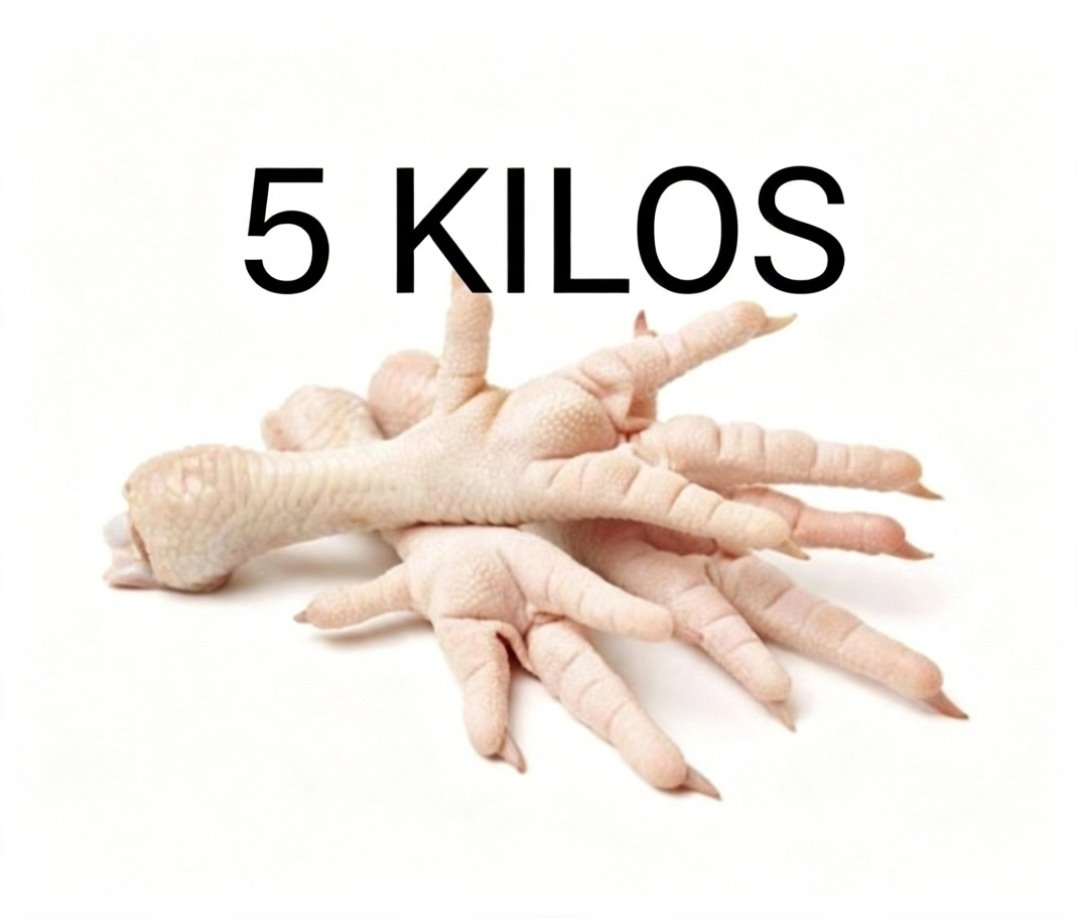 2025/09/1000768141.jpg PATITAS DE POLLO (5 KILOS) - Imagen 1