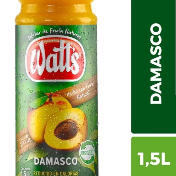 JUGOS SABOR DAMASCO WATTS 1.5 L