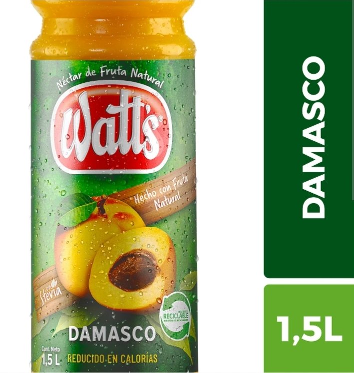 2025/10/1000197094.jpg JUGOS SABOR DAMASCO WATTS 1.5 L - Imagen 1