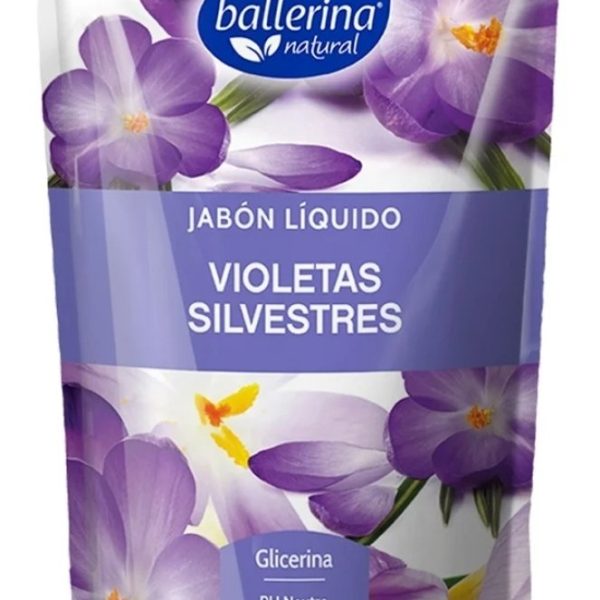 JABON VIOLETAS SILVESTRES BALLERINA 750 ML.