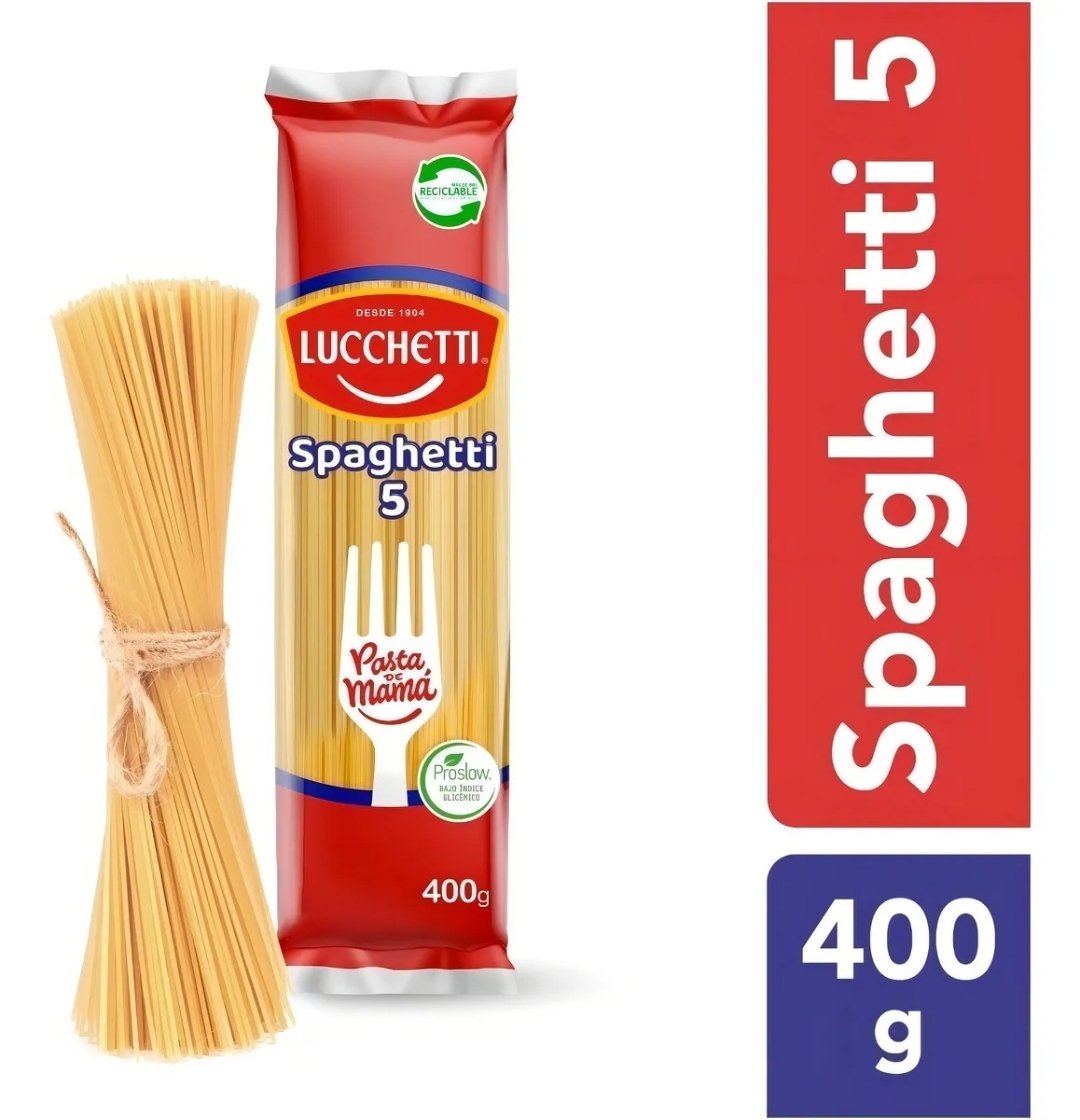 2025/10/1000333843.jpg FIDEOS SPAGHETTI N.5 400 GRAMOS - Imagen 1
