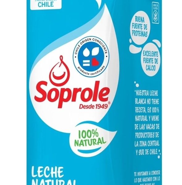 LECHE SOPROLE BLANCA SEMI DESCREMADA 200 ML