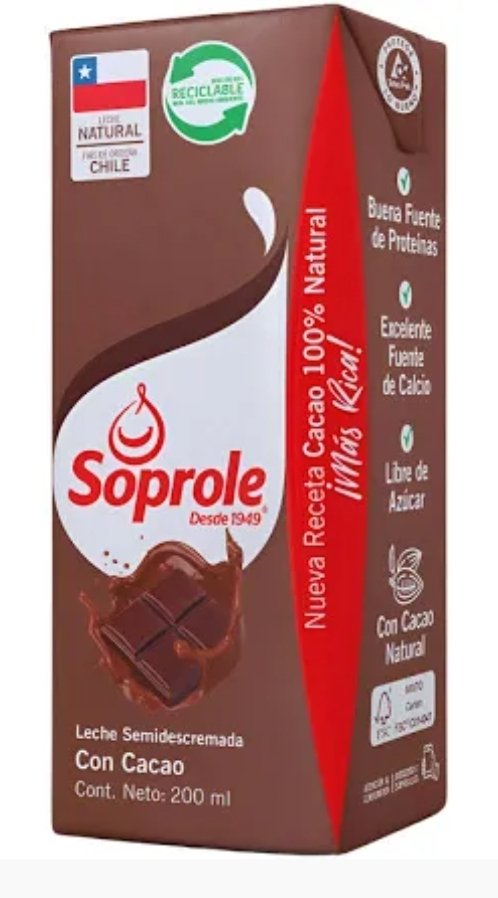 2025/11/1000376827.jpg SOPROLE LECHE CHOCOLATE 200 ML. - Imagen 1