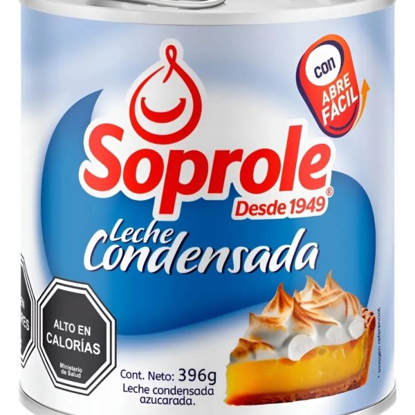 LECHE CONDENSADA AZUCARADA SOPROLE 396 GRAMOS