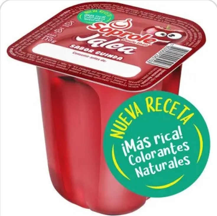 2025/11/1000386561.jpg POSTRE JALEA GUINDA 110 GRAMOS SOPROLE - Imagen 1