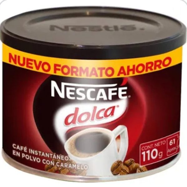 NESCAFÉ DOLCA TARRO 110 GRAMOS NESTLE