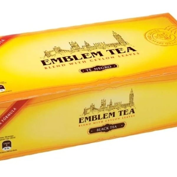 TE NEGRO EMBLEM TEA 100 BOLSITAS
