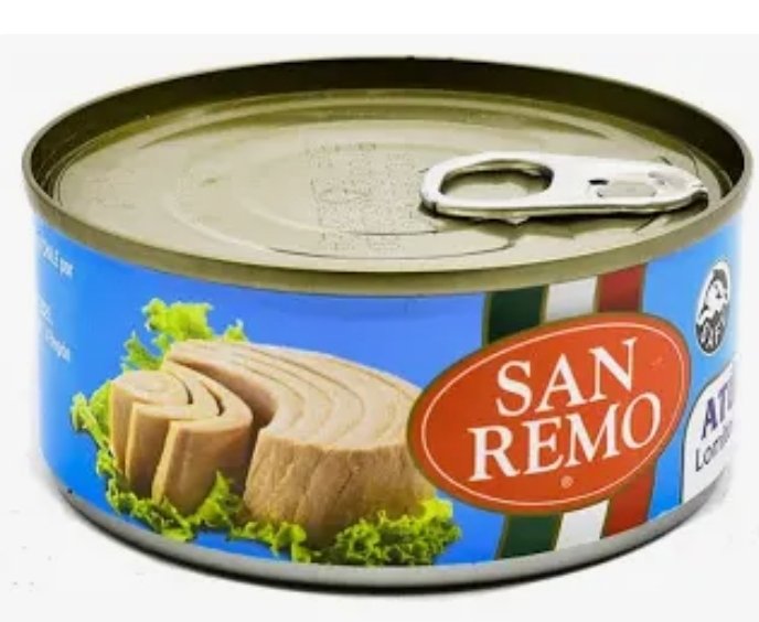 2025/12/1000437491.jpg ATÚN AL AGUA LOMITO SAN REMO 140 GRAMOS - Imagen 1