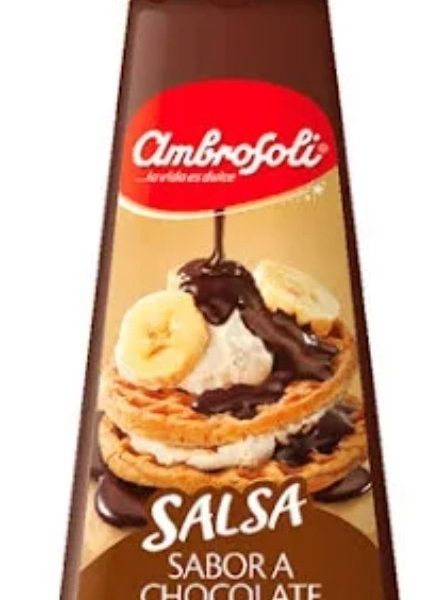 SALSA POSTRE CHOCOLATE AMBROSOLI 250 GRAMOS