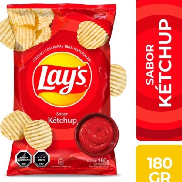 PAPA LAÝS SABOR KETCHUP 180 GR.