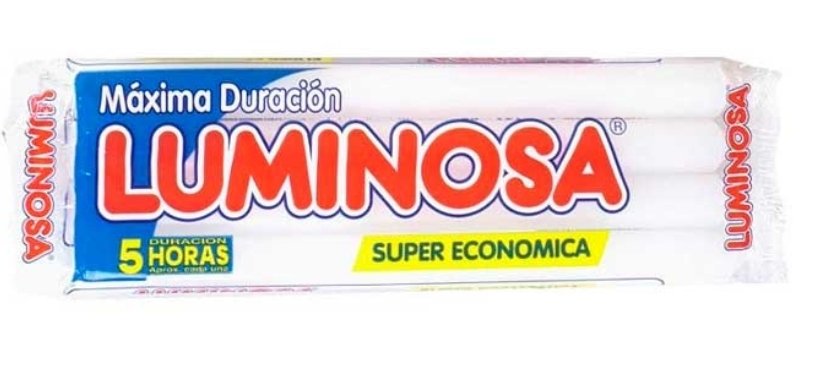 2026/01/1000464162.jpg VELA LUMINOSA 96 GRAMOS SÚPER ECONÓMICA - Imagen 1