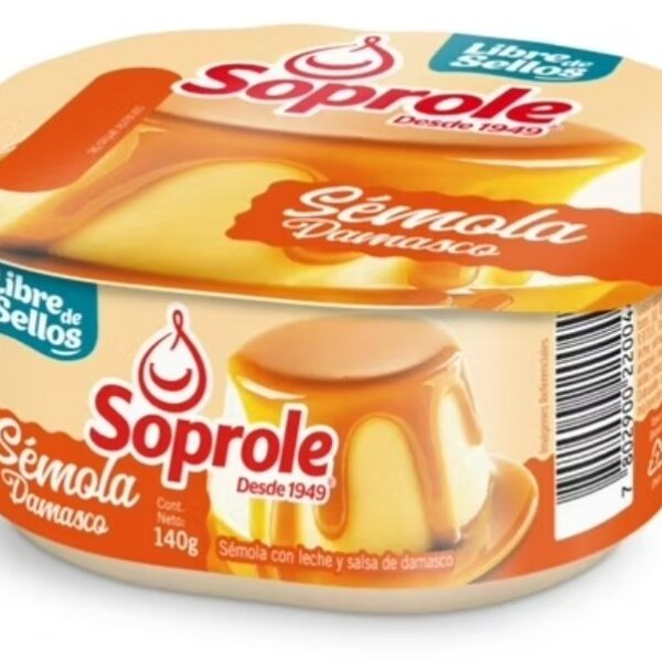 SÉMOLA SABOR DAMASCO SOPROLE 140 G