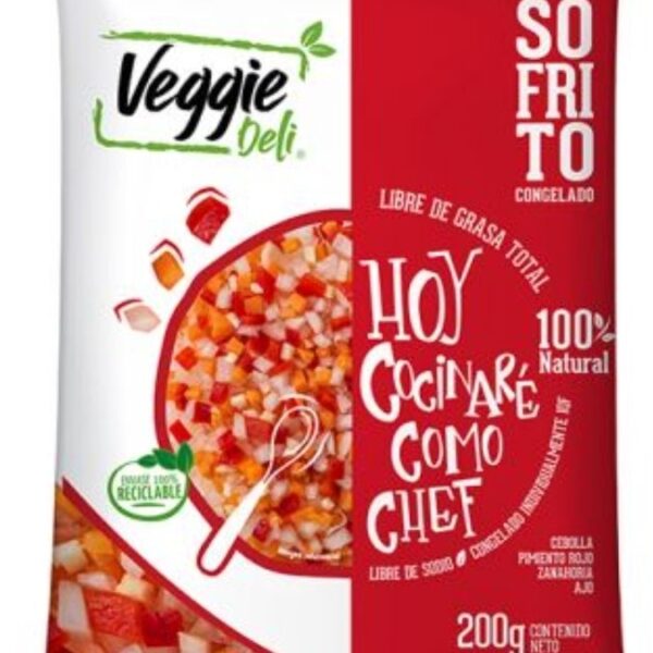 SOFRITO 200 GRAMOS VEGGIE DELI